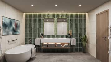 Presidential Suite, 1 King Bed | Bathroom