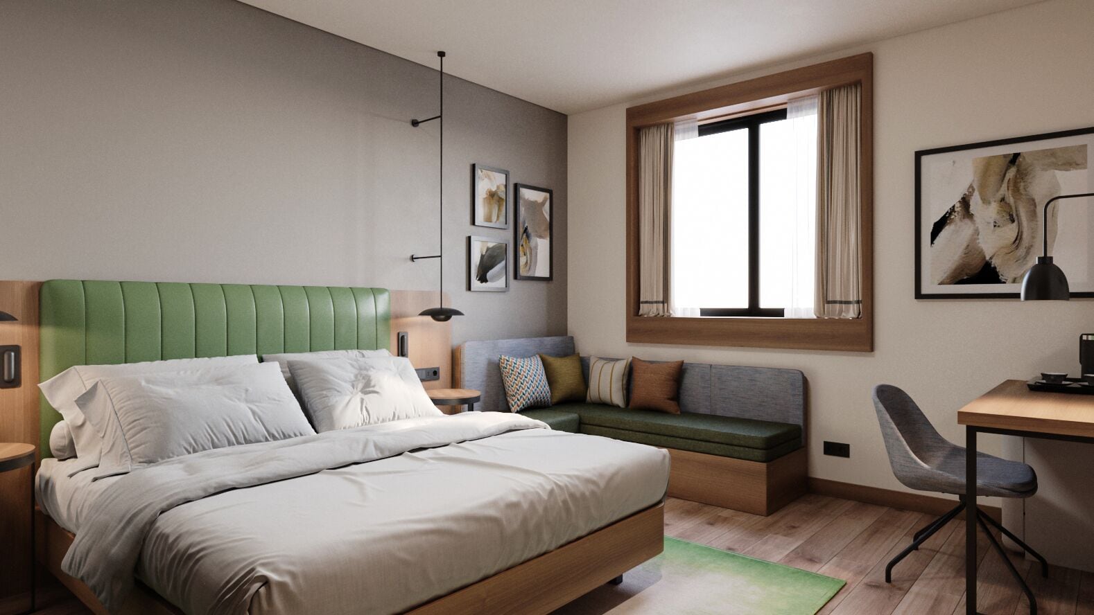 Superior-Zimmer, 1 King-Bett