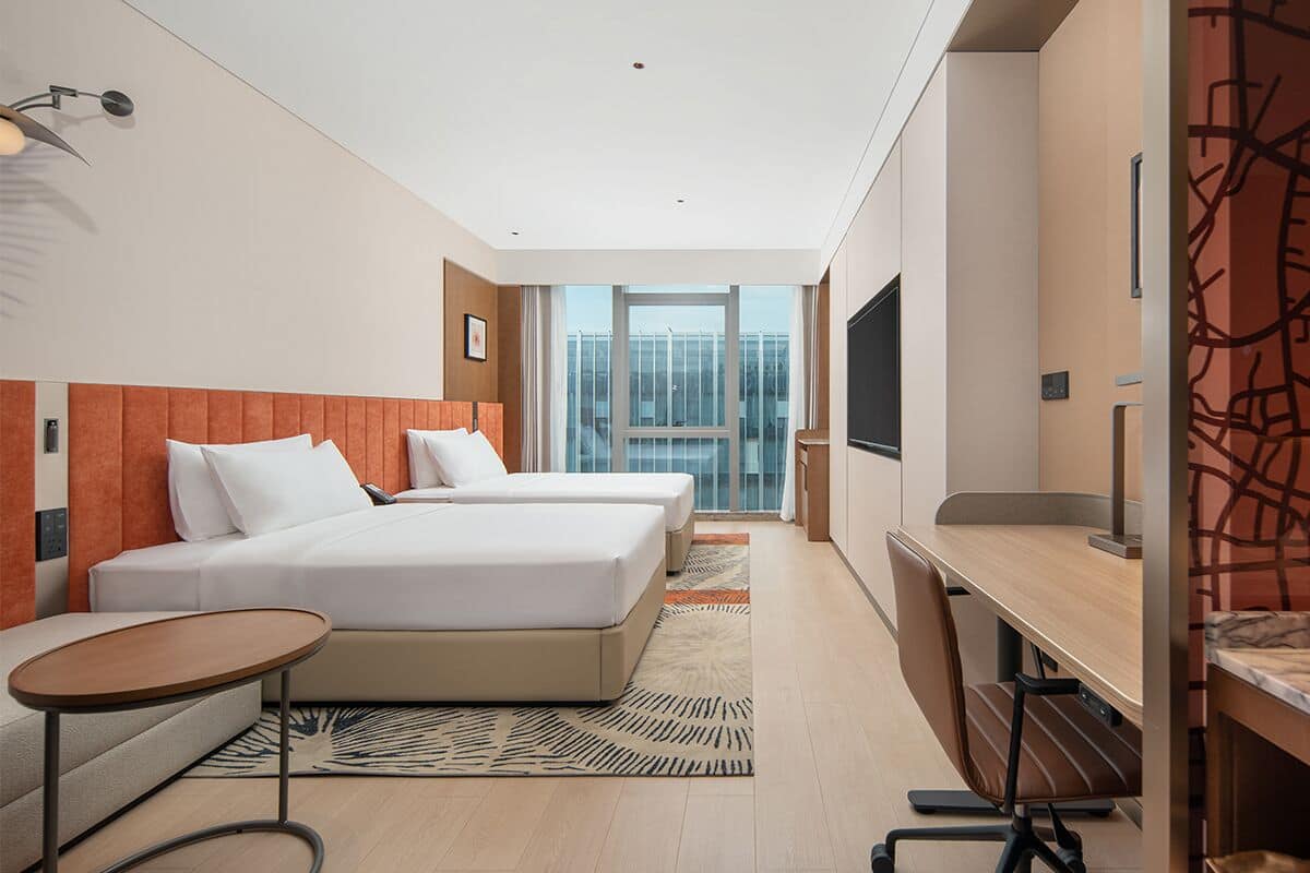 Room, 2 Twin Beds | Premium bedding, down comforters, pillowtop beds, free minibar items