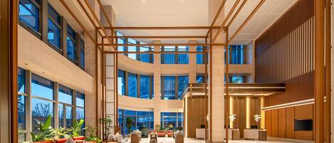 Coin salon dans le hall