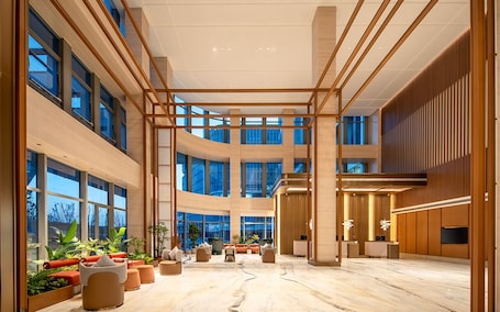 Sala de estar en el lobby