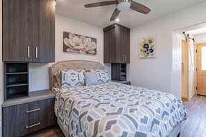 1 室のベッドルーム、アイロン / アイロン台、WiFi (無料)、ベッドシーツ