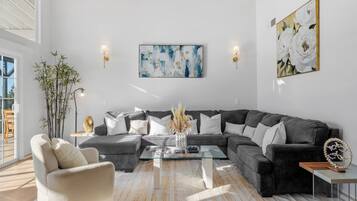 Smart TV, video games, books, music library