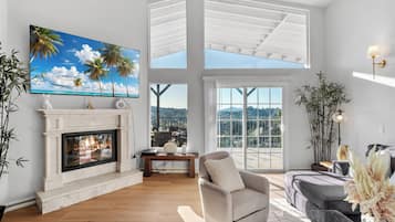 Smart TV, video games, books, music library