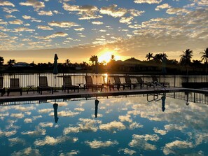 Pool - Rare find for Dec-Jan: 2nd floor Parkshore condo (Naples)