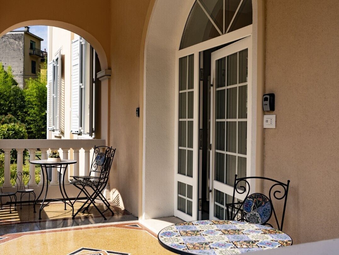 Voorkant van accommodatie