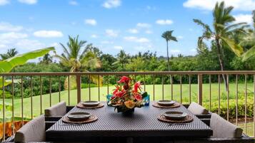 Condo, Multiple Beds (Keauhou Punahele#B-202) | Outdoor dining
