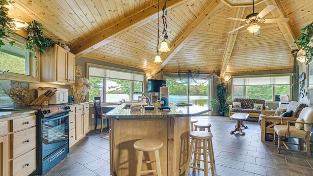 Unclassified image, 1 of 24, button - Lakefront Home: Private Dock, Fire Pit, & Kayaks (Charlevoix)