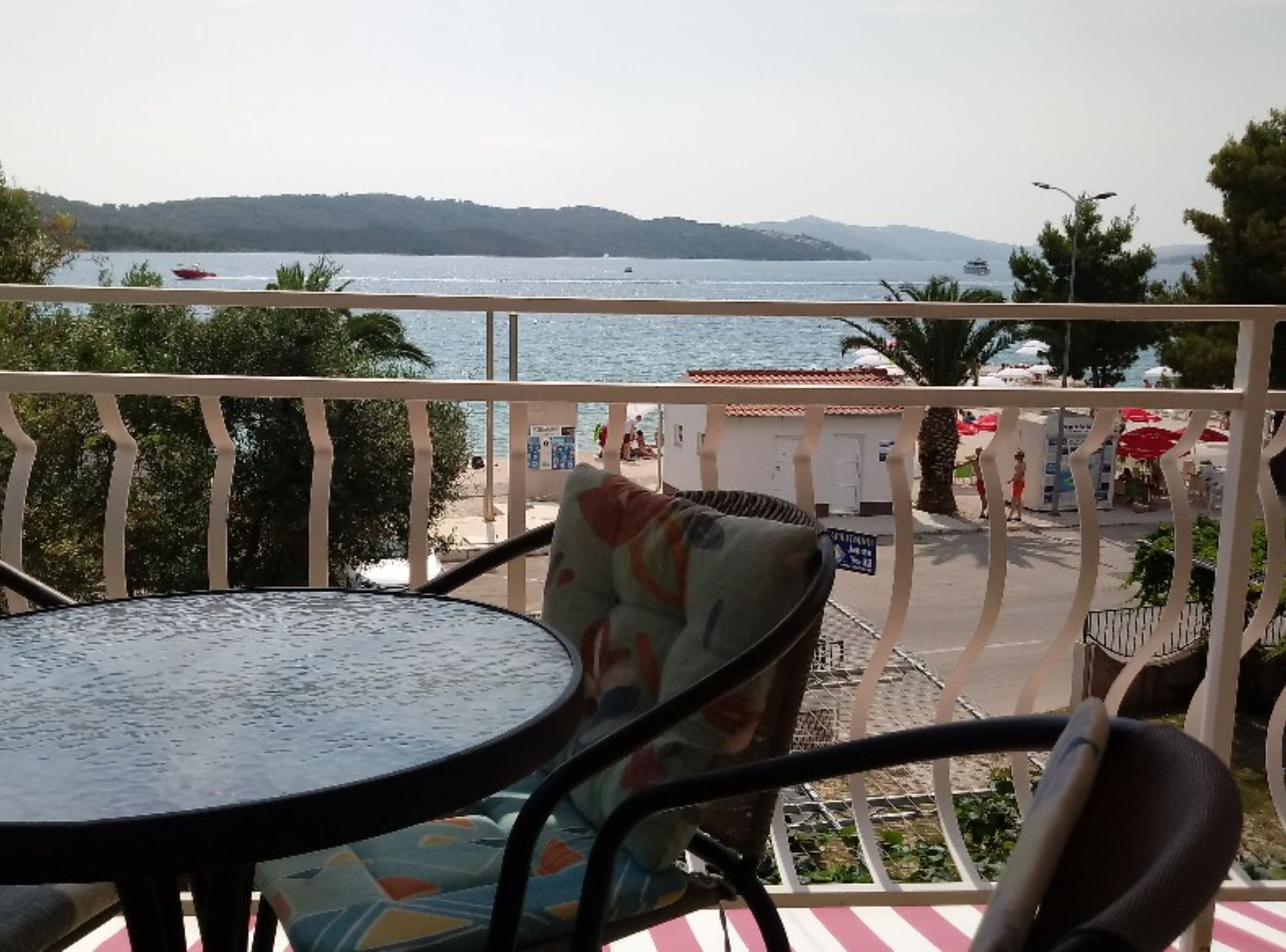 Appartamento (Two Bedroom Apartment with Sea View a) | Balcone