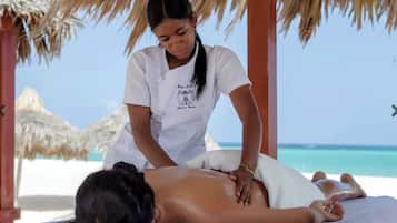 Masajes en la playa y masajes