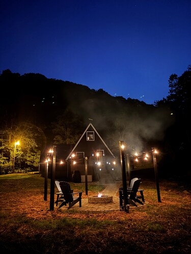 Your own cabin in Southern WV on 65 acres close to golf, skiing, ATV, and more!