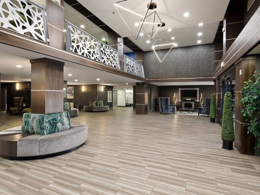 Sala de estar en el lobby