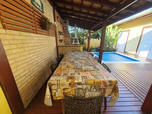 Opções para refeição ao ar livre