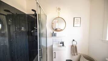 Hair dryer, towels