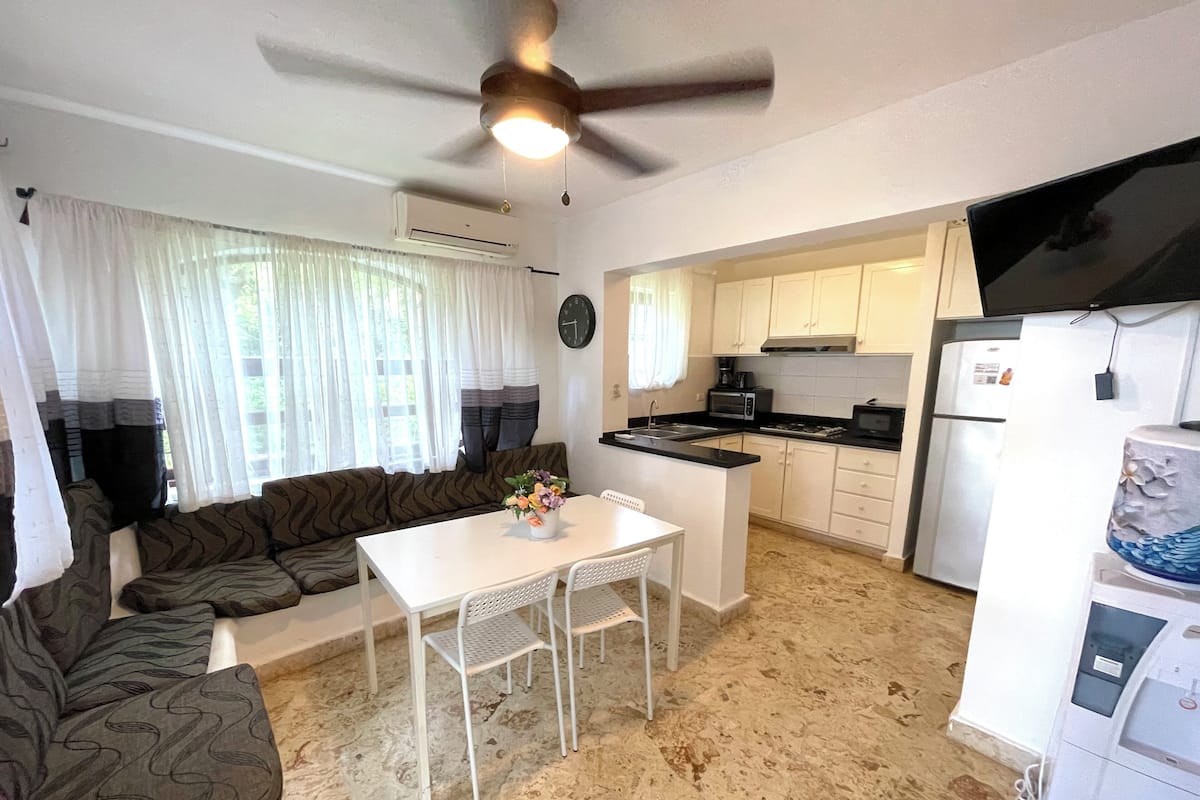 Villa, 3 Bedrooms, Garden View | Living area | 43-inch flat-screen TV with cable channels
