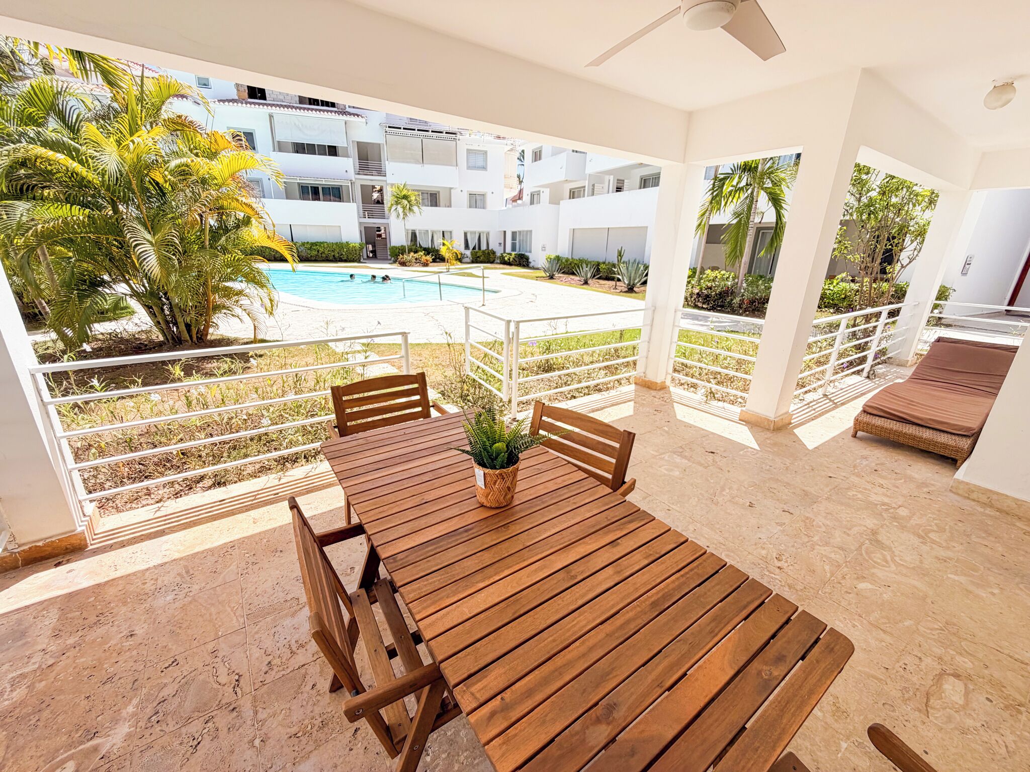 Elite Villa, 2 Bedrooms, Pool View | Terrace/patio