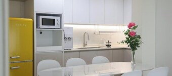 [AWESTAY201] Seoul near DMC/New, Full Option/Sleeps8/3BR,5Beds,1BA/Free Parking