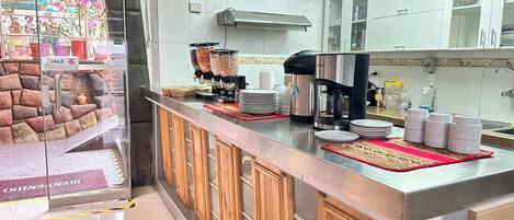 Gratis kontinental morgenmad hver dag