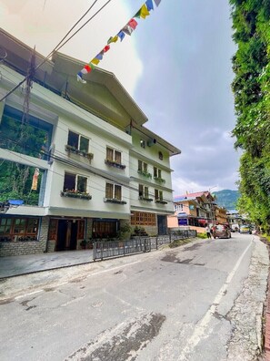 Fassade der Unterkunft