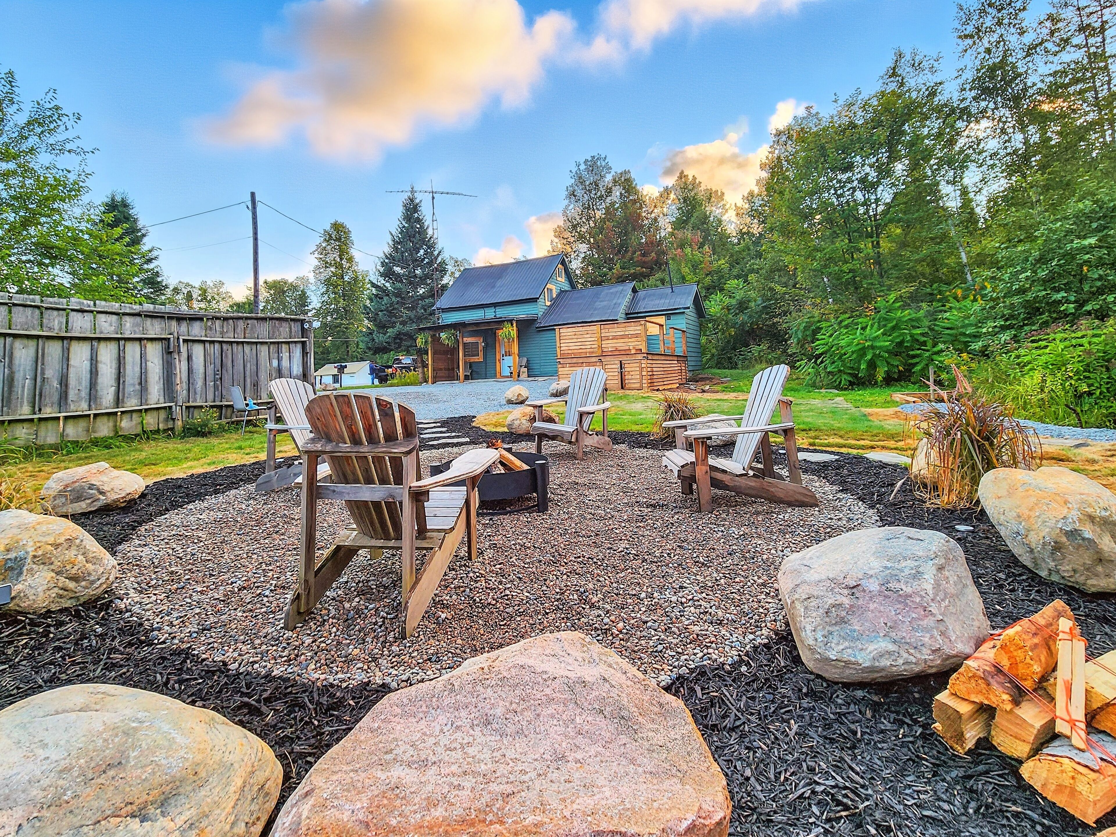 Terrain de l’hébergement 