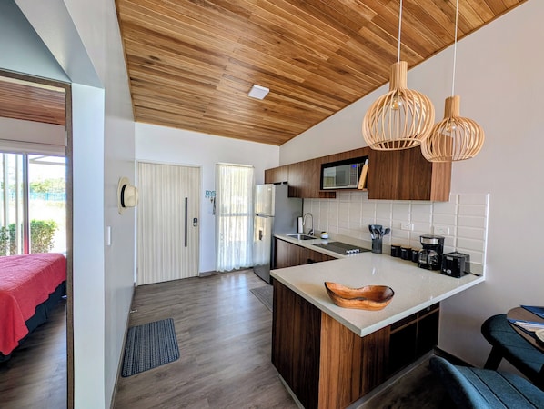 Microwave, oven, stovetop