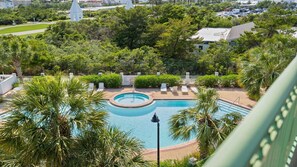Studio, 1 très grand lit (Inn at Seacrest Beach 408) | Piscine