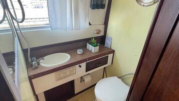 Serviettes fournies, savon, papier toilette