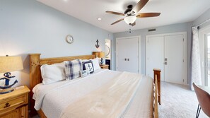 2 chambres, bureau, fer et planche à repasser, Wi-Fi gratuit