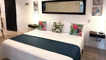 In-room safe, blackout curtains, free WiFi