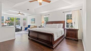 House, Multiple Beds, Pool Access, Pool View (Aqua Dream) | 4 bedrooms, individually decorated, individually furnished, bed sheets