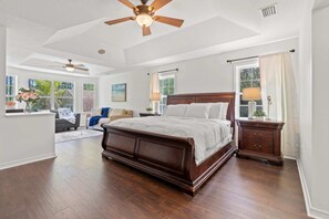 House, Multiple Beds, Pool Access, Pool View (Aqua Dream) | 4 bedrooms, individually decorated, individually furnished, bed sheets