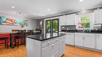 House, Multiple Beds, Patio (The Blue Bungalow) | Interior