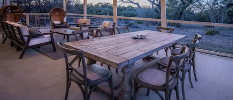 Restaurante al aire libre