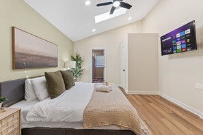 5 Schlafzimmer, Bügeleisen/Bügelbrett, kostenloses WLAN, Bettwäsche