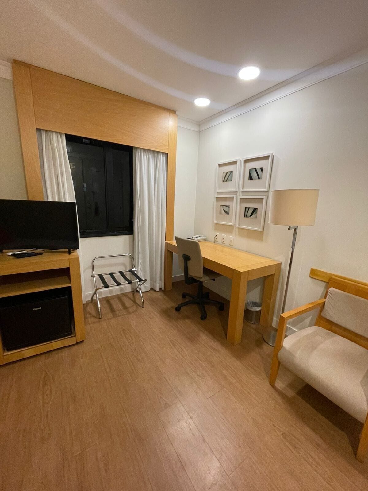 Coffres-forts dans les chambres, rideaux occultants