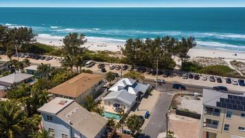 Sun loungers, beach towels