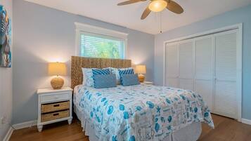 2 bedrooms, iron/ironing board, free WiFi, bed sheets