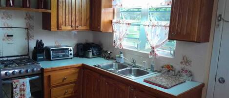 Microwave, oven, stovetop