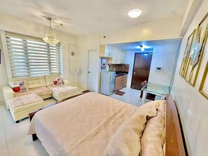 1 habitación, wifi, ropa de cama y acceso para silla de ruedas 