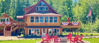 The Tinker Bell on Ossipee Lake with Water and Mountain Views.