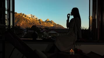 Vue depuis l’hébergement