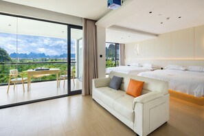 Superior Twin Room, Mountain View