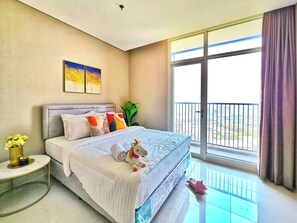 Apartment, 1 Bedroom, City View