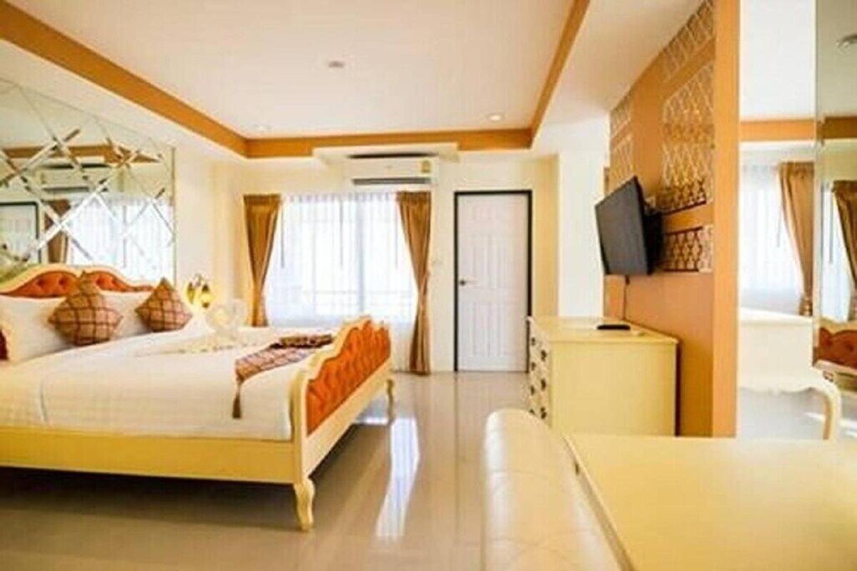 ห้องดีลักซ์, เตียงคิงไซส์ 1 เตียง, วิวเมือง | ห้องเก็บเสียง, Wi-Fi ฟรี, ผ้าปูที่นอน