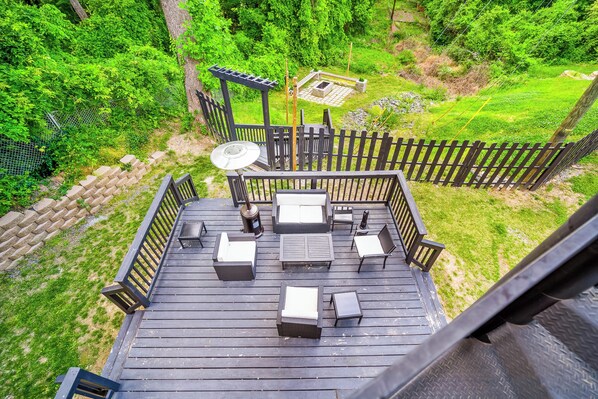 Àrea exterior de l'allotjament