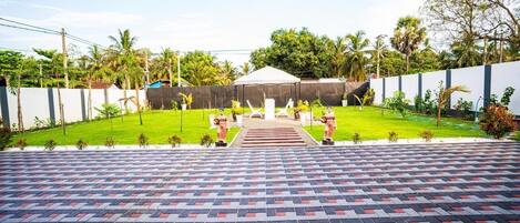 Àrea exterior de l'allotjament