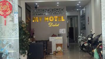 Fachada de la propiedad