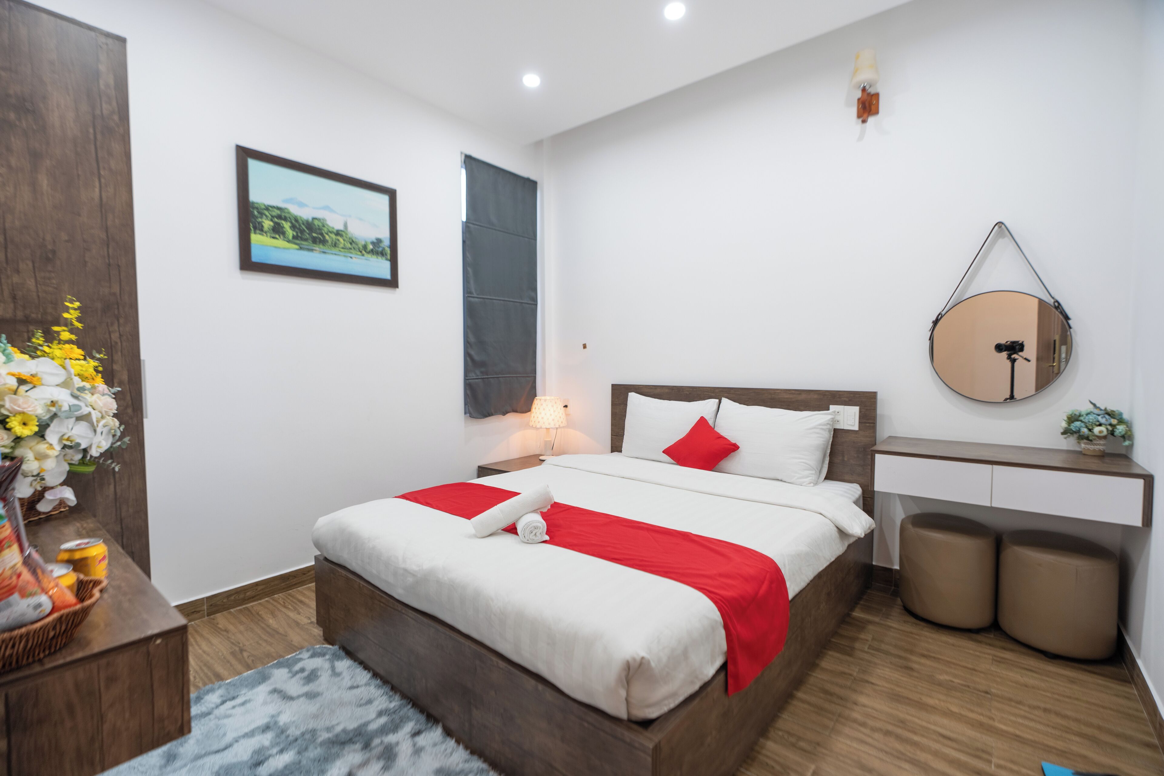 Basic-Doppelzimmer zur Einzelnutzung, 1 Schlafzimmer