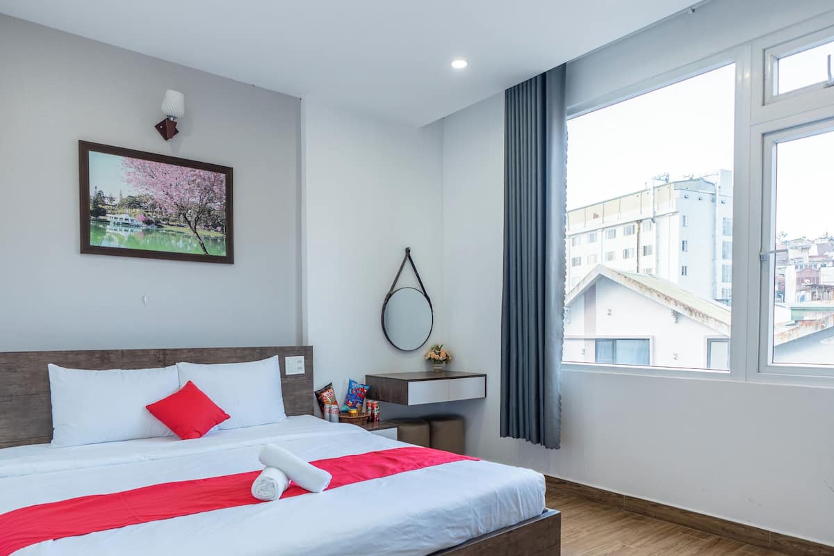 Deluxe dubbelrum för 1 person - 1 sovrum | Gratis wi-fi och sÀngklÀder