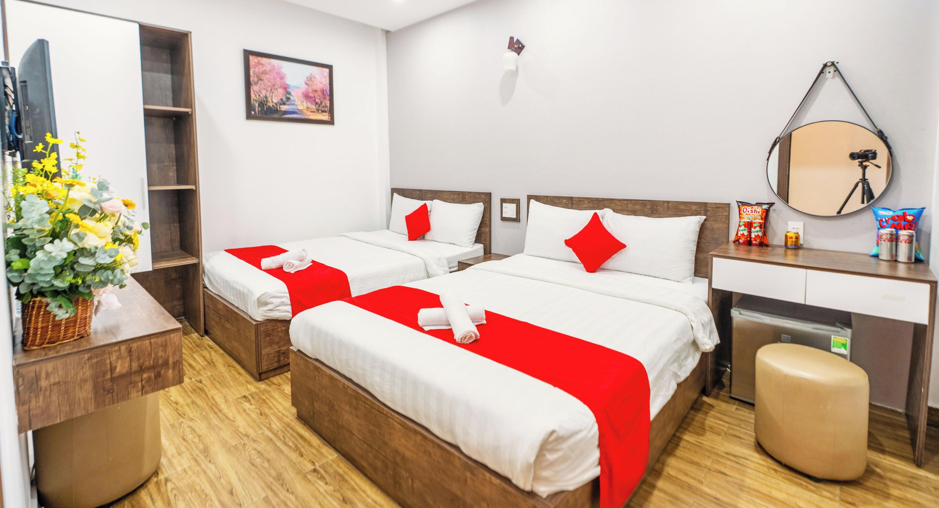 Wifi gratis y ropa de cama 